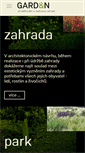 Mobile Screenshot of garden-uh.cz